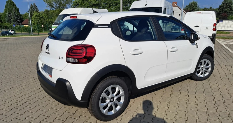 Citroen C3 cena 71700 przebieg: 2, rok produkcji 2024 z Mikstat małe 56